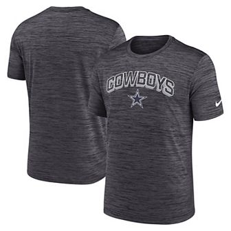 Men's Nike Charcoal Dallas Cowboys Velocity Performance T-Shirt