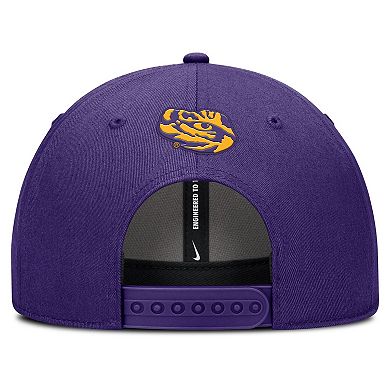 Men's Nike Purple LSU Tigers Rise Practice Adjustable Hat