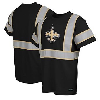 Men's Black New Orleans Saints Safety Heavyweight T-Shirt