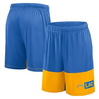 Men's Logo Athletic Powder Blue Los Angeles Chargers Best of the Best Shorts