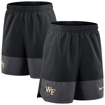 Men's Nike Black Wake Forest Demon Deacons 2025 Sideline Performance Shorts