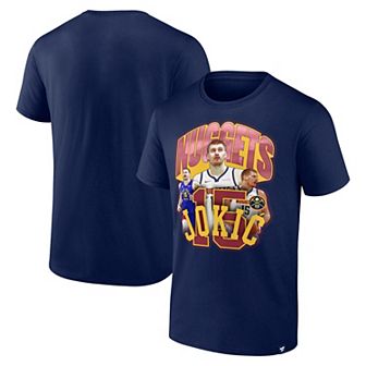 Men's Fanatics Nikola Jokic Navy Denver Nuggets Notorious 4.0 T-Shirt