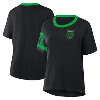 Women's Fanatics Black Austin FC Defender Pairing Legacy T-Shirt