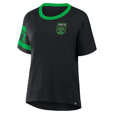 Women's Fanatics Black Austin FC Defender Pairing Legacy T-Shirt