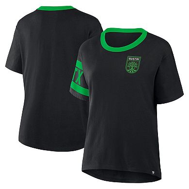 Women's Fanatics Black Austin FC Defender Pairing Legacy T-Shirt