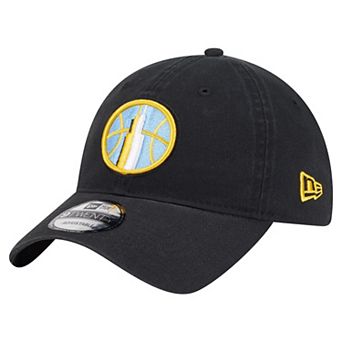 Unisex New Era Black Chicago Sky Core Alt Logo 9TWENTY Adjustable Hat