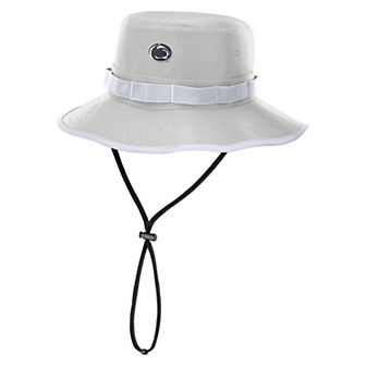 Men's Nike Gray Penn State Nittany Lions 2025 Sideline Apex Boonie Bucket Hat