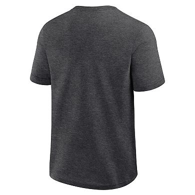 Men's Logo Athletic Heather Charcoal Cleveland Browns Success T-Shirt