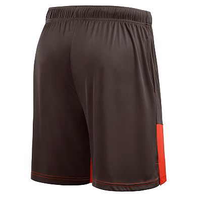 Men's Logo Athletic Brown Cleveland Browns Best of the Best Shorts