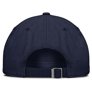 Men's Nike Navy Michigan Wolverines 2025 Sideline Club Adjustable Hat