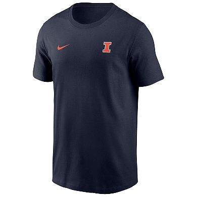 Men's Nike Navy Illinois Fighting Illini 2025 Sideline Legend Performance T-Shirt