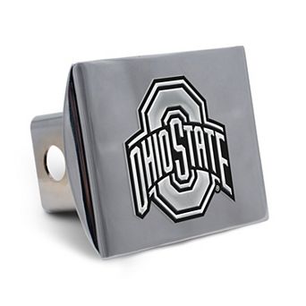 WinCraft Ohio State Buckeyes Premium Metal Chrome Hitch Cover