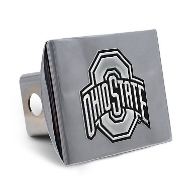 WinCraft Ohio State Buckeyes Premium Metal Chrome Hitch Cover