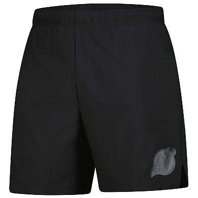 Men's Fanatics Black New Jersey Devils Authentic Pro Performance Shorts