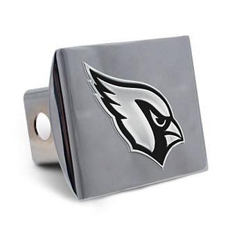 WinCraft Arizona Cardinals Premium Metal Chrome Hitch Cover