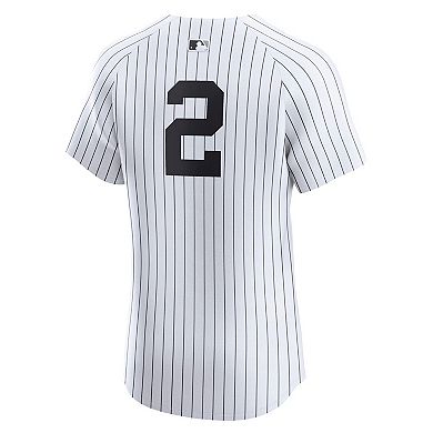 Men's Nike Derek Jeter White New York Yankees Home Elite Player Jersey