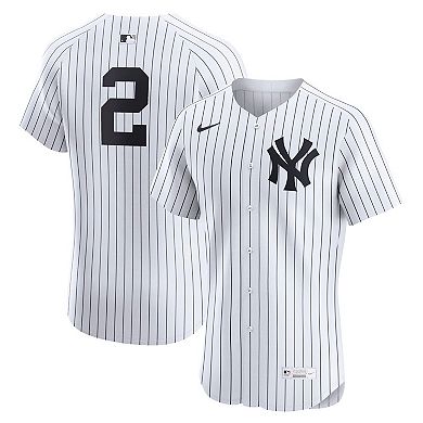 Men's Nike Derek Jeter White New York Yankees Home Elite Player Jersey