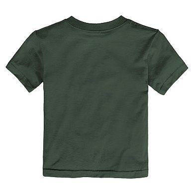 Toddler Nike Green Green Bay Packers Wordmark T-Shirt