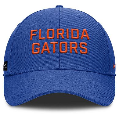 Men's Nike Royal Florida Gators Rise Practice Adjustable Hat