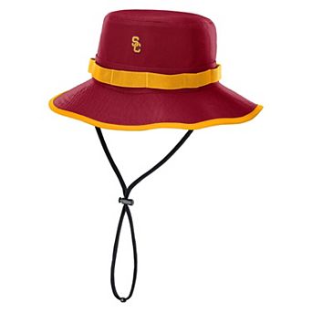 Men's Nike Cardinal USC Trojans 2025 Sideline Apex Boonie Bucket Hat