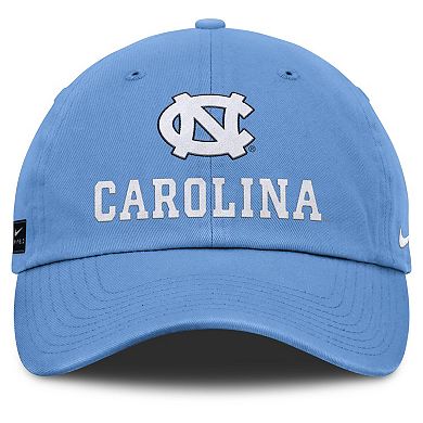 Men's Nike Carolina Blue North Carolina Tar Heels 2025 Sideline Club Adjustable Hat