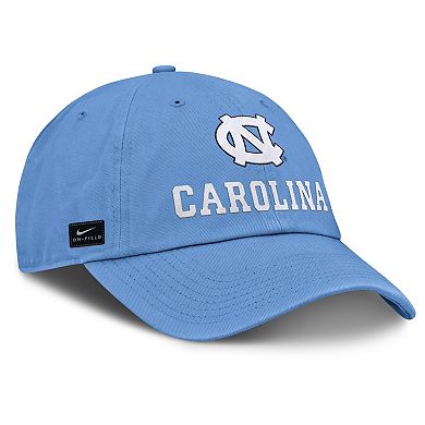 Men's Nike Carolina Blue North Carolina Tar Heels 2025 Sideline Club Adjustable Hat