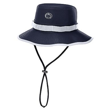 Men's Nike Navy Penn State Nittany Lions 2025 Sideline Apex Boonie Performance Bucket Hat