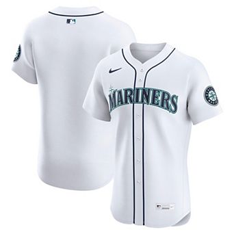 Men's Nike White Seattle Mariners Home Elite Jersey
