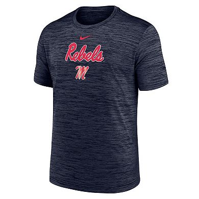Men's Nike Navy Ole Miss Rebels Velocity Performance T-Shirt
