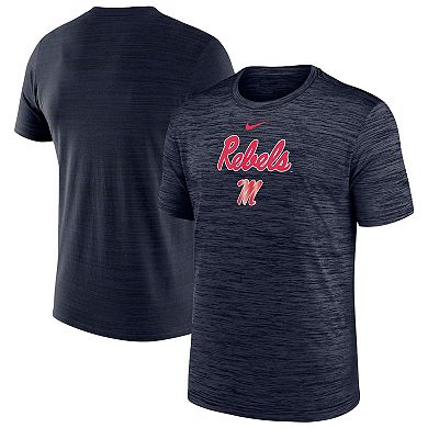 Men's Nike Navy Ole Miss Rebels Velocity Performance T-Shirt