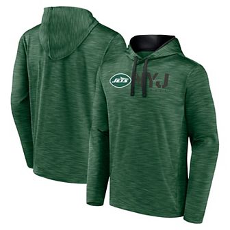 Men's Green New York Jets Head Start Pullover Hoodie