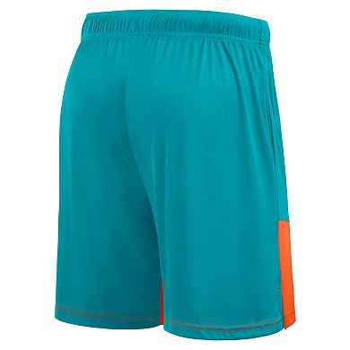 Men's Logo Athletic Aqua Miami Dolphins Best of the Best Shorts