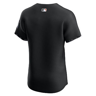 Men's Nike Black Baltimore Orioles City Connect Elite Jersey