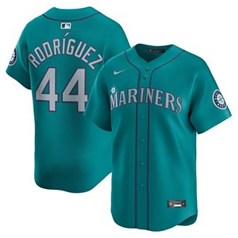 Men's Nike Julio Rodríguez Aqua Seattle Mariners Alternate Limited Player Jersey
