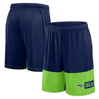 Men's Logo Athletic College Navy Seattle Seahawks Best of the Best Shorts