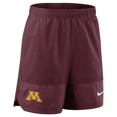 Men's Nike Maroon Minnesota Golden Gophers 2025 Sideline Performance Shorts
