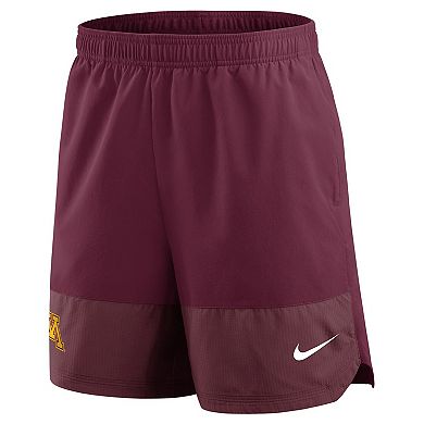 Men's Nike Maroon Minnesota Golden Gophers 2025 Sideline Performance Shorts