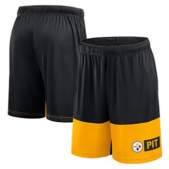 Men's Black Pittsburgh Steelers Best of the Best Shorts