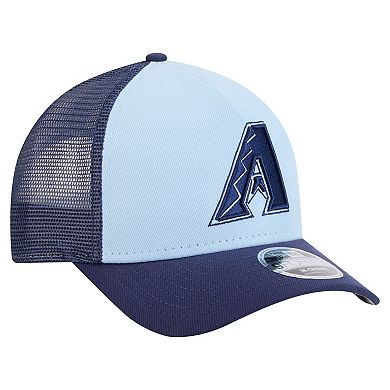 Men's New Era Light Blue/Navy Arizona Diamondbacks 2-Tone Color Pack 9FORTY M-Crown A-Frame Adjustable Hat