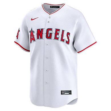 Men's Nike White Los Angeles Angels Home Limited Jersey
