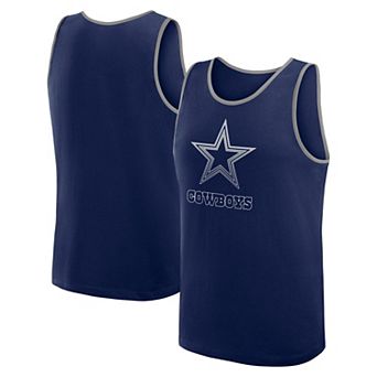 Men's Navy Dallas Cowboys Unmatched Success Tank Top