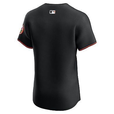 Men's Nike Black Baltimore Orioles Alternate Elite Jersey