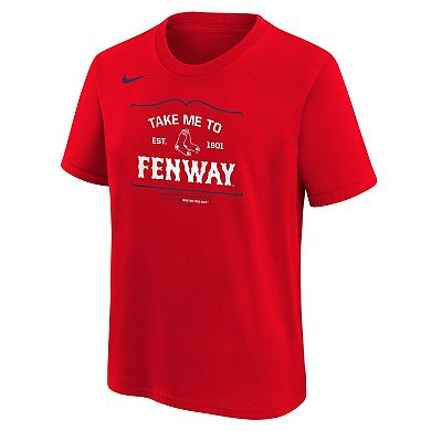 Youth Nike Red Boston Red Sox Local T-Shirt