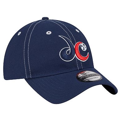 Unisex New Era Navy Washington Mystics Core Alt Logo 9TWENTY Adjustable Hat