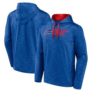 Men's Logo Athletic Royal Buffalo Bills Head Start Pullover Hoodie
