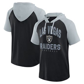 Men's Black Las Vegas Raiders Prime Hoodie T-Shirt