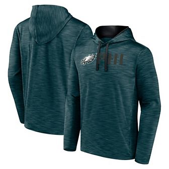 Men's Midnight Green Philadelphia Eagles Head Start Pullover Hoodie