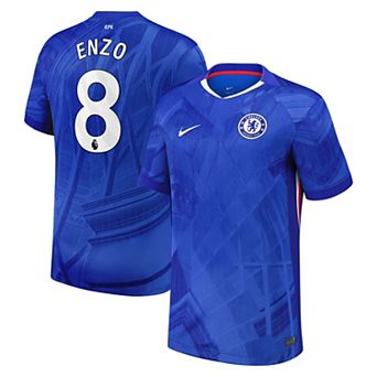 Men's Nike Enzo Fern ndez Blue Chelsea 2025/26 Home Replica Player Jersey