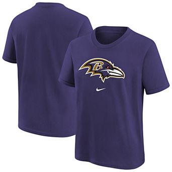 Youth Nike Purple Baltimore Ravens Primary Logo Legend T-Shirt