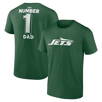 Men's Green New York Jets Dad Jersey T-Shirt